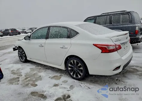 2017 Nissan Sentra S z USA, uszkodzony, nr VIN 3N1AB7AP7HY360762
